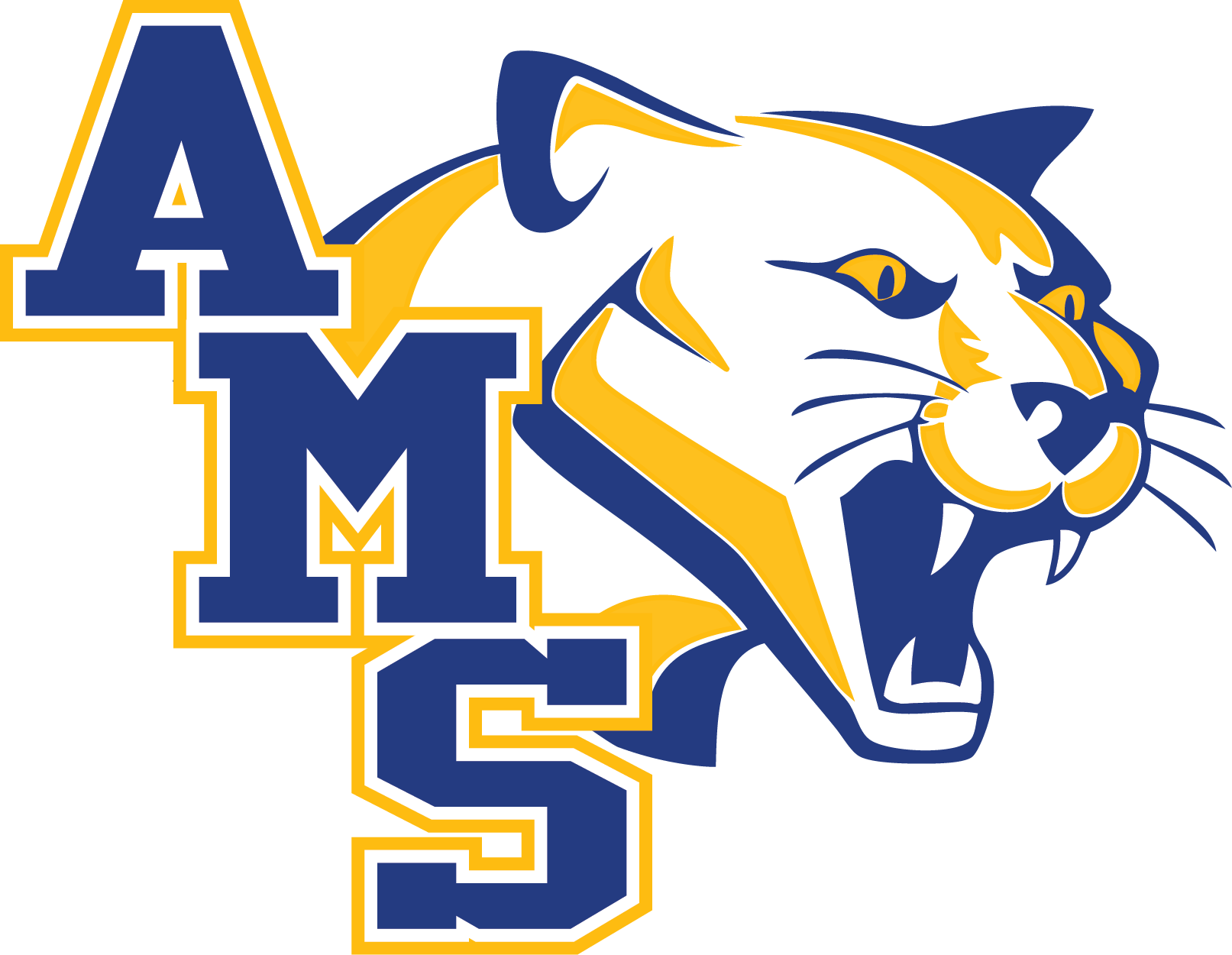 Anderson Middle School cat logo